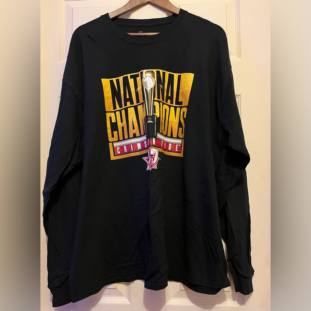 Mens used Fanatics Alabama Crimson Tide Tee
